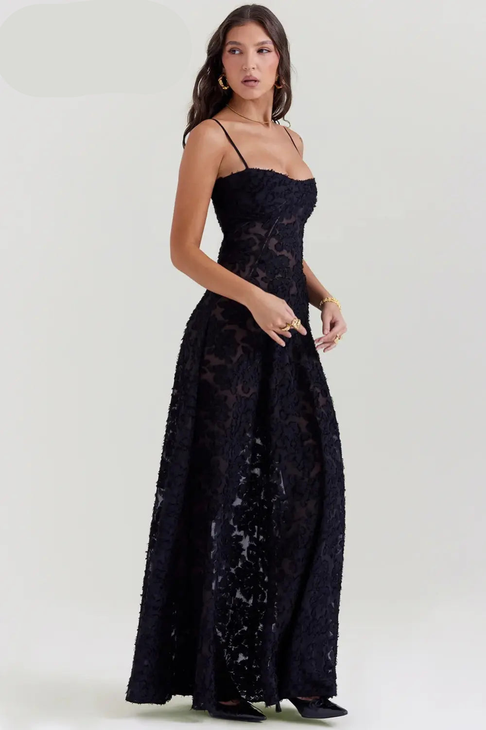 Vestido Longo Corset Elegante Francine - Diversa