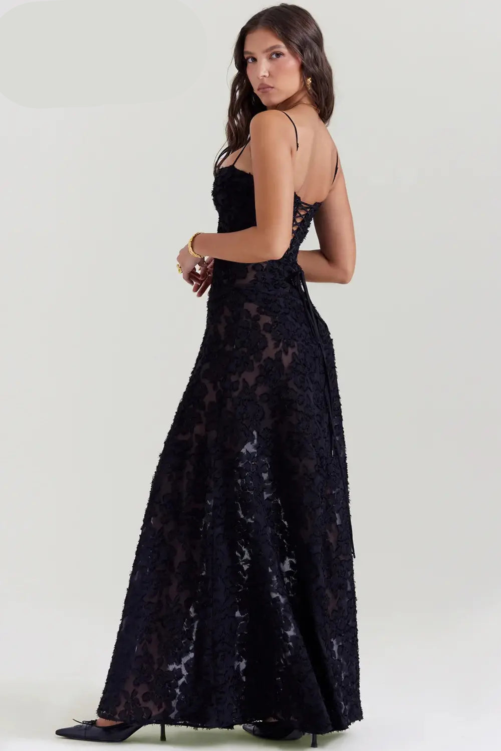 Vestido Longo Corset Elegante Francine - Diversa