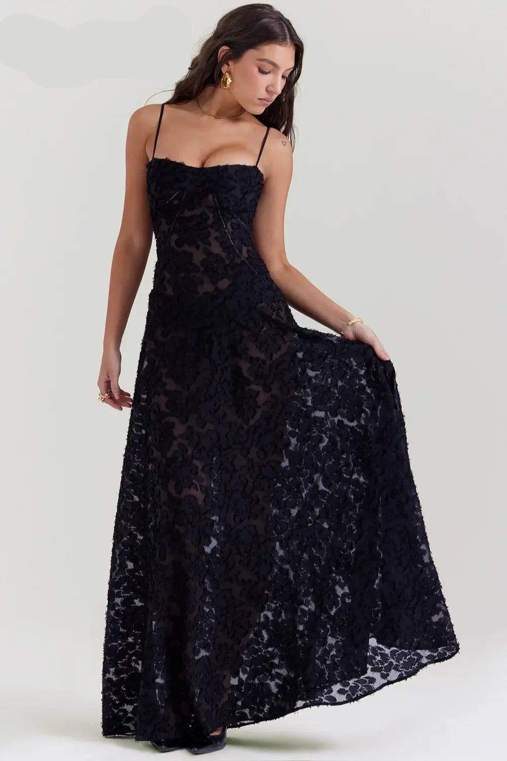 Vestido Longo Corset Elegante Francine - Diversa